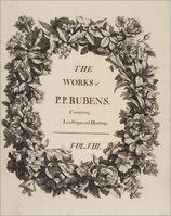 KG 16921
<br/>
Titelblad: The Works of P.P. Rubens...
<br/>
<em>Anoniem (17de - 18de eeuw)</em>